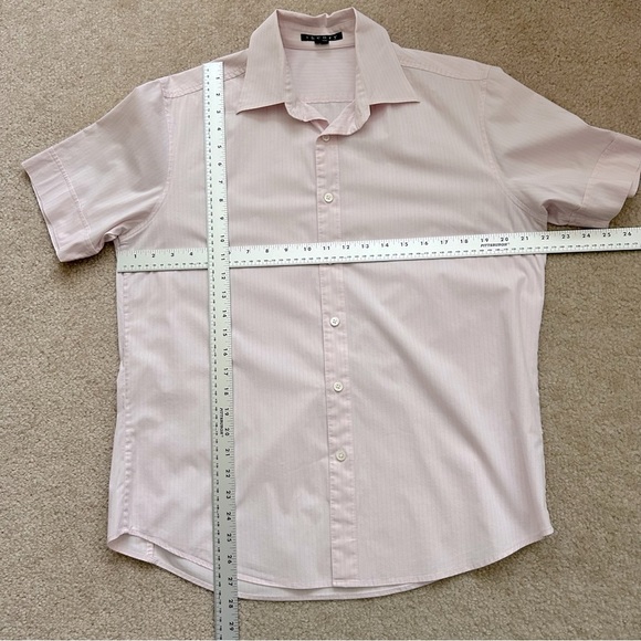 Theory Short Sleeve Button Down Shirt - Picture 7 of 7